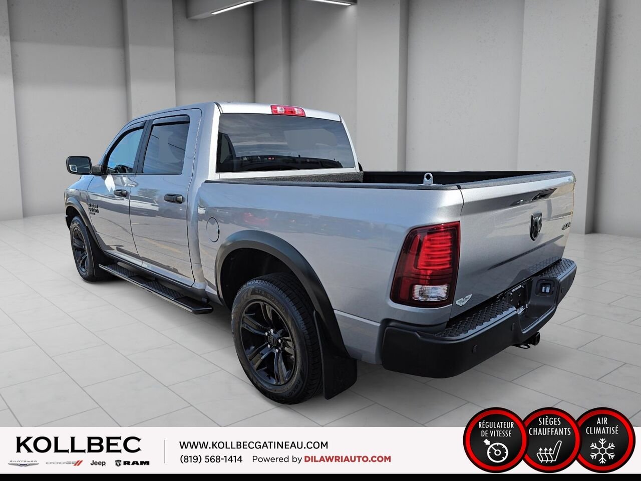 RAM 1500 CLASSIC Warlock CrewCab 4x4 2024 Argent Ottawa & Gatineau - photo #18