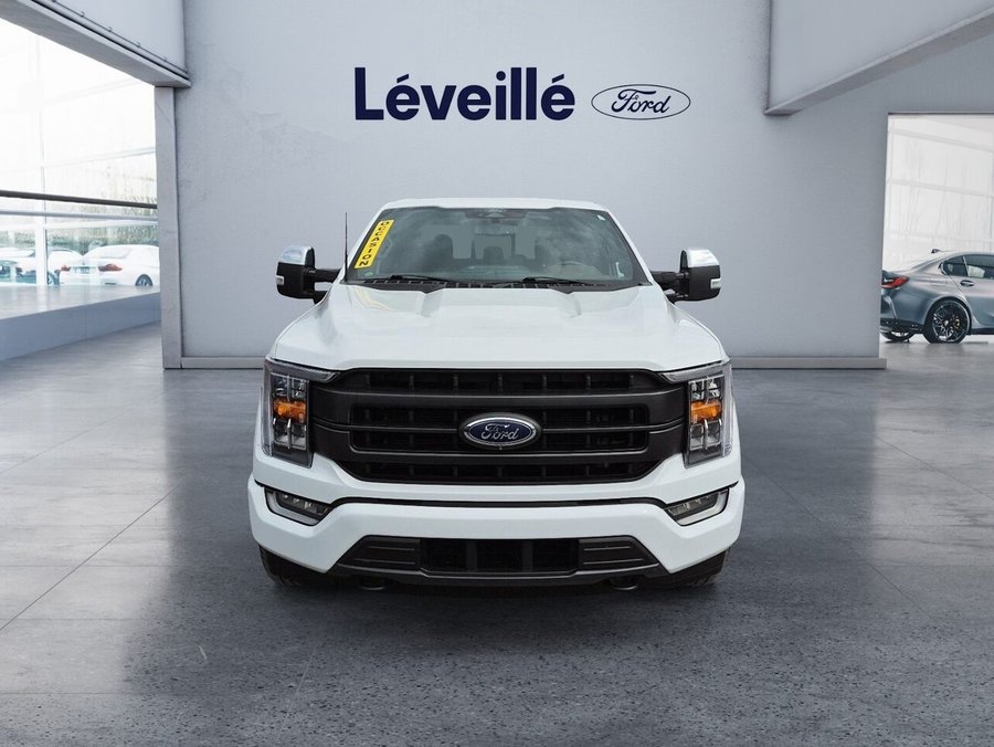 2022 Ford F-150 LARIAT 3.5L ** SPORT ** TOIT PANO ** 20P ** GROS MIRROIRS ** 5,5 pi White