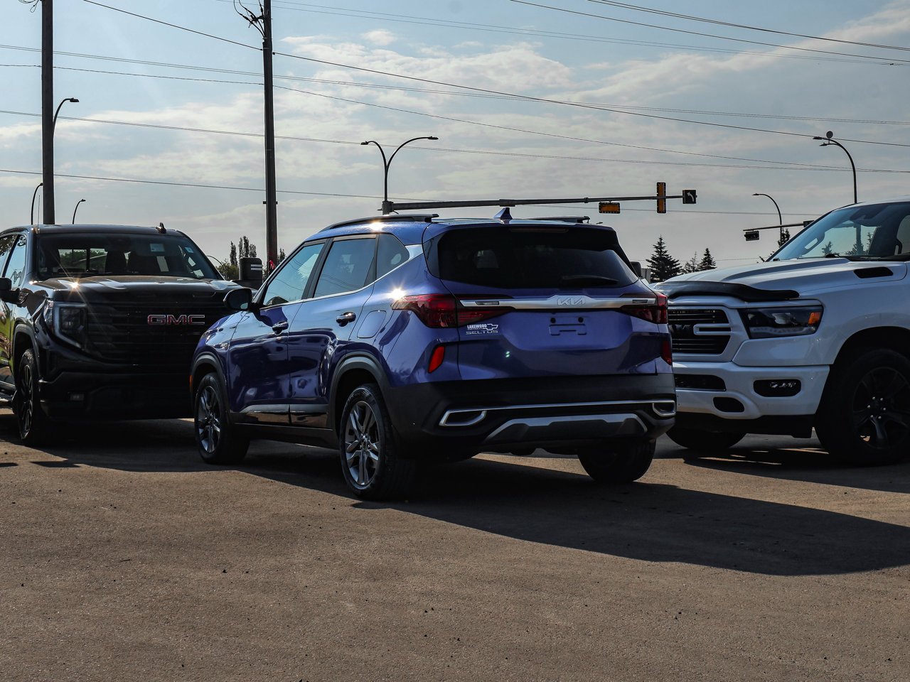 2023 Kia Seltos EX AWD Blue Sherwood Park - photo #5