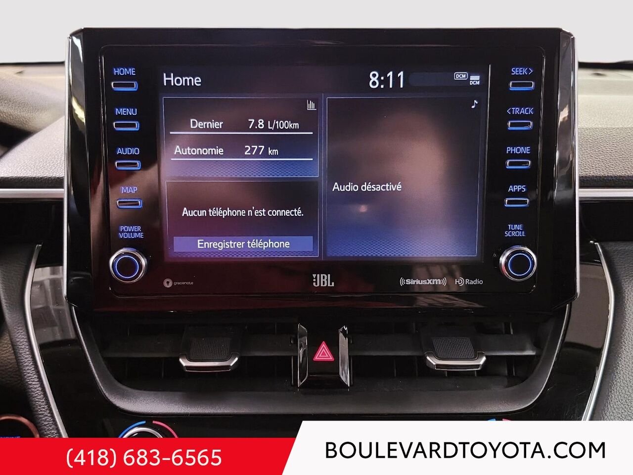 2022 Toyota COROLLA CROSS 100589B-50 | XLE, AWD Silver Québec - photo #13
