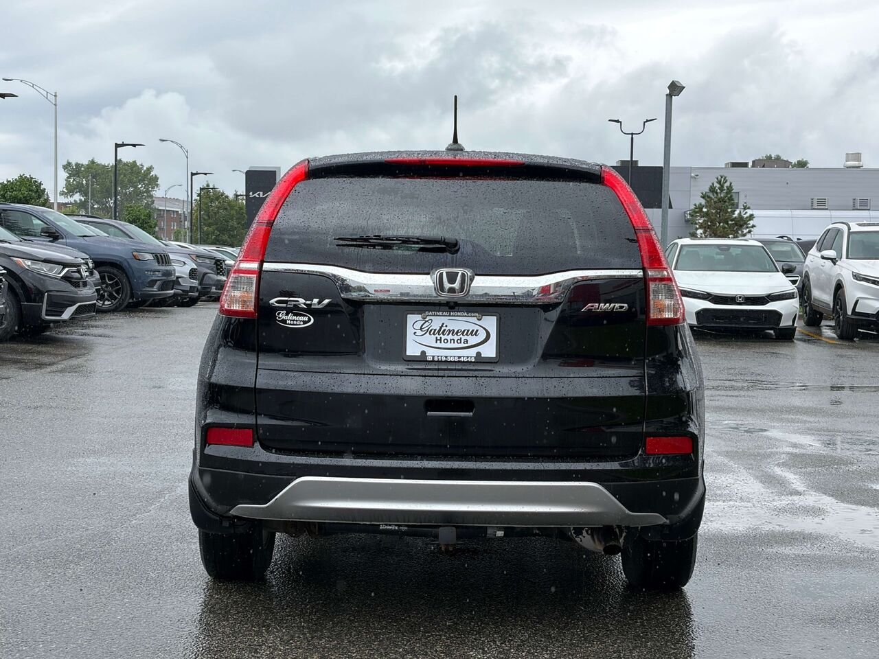 2016 Honda CR-V EX-L Black Gatineau - photo #4