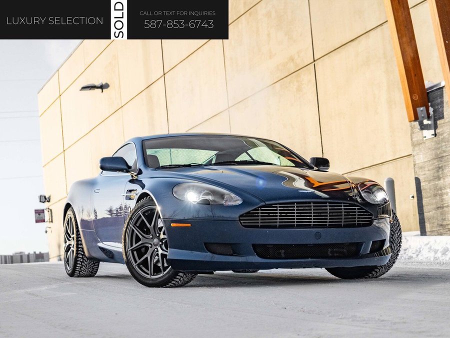 2005 Aston Martin DB9 Blue