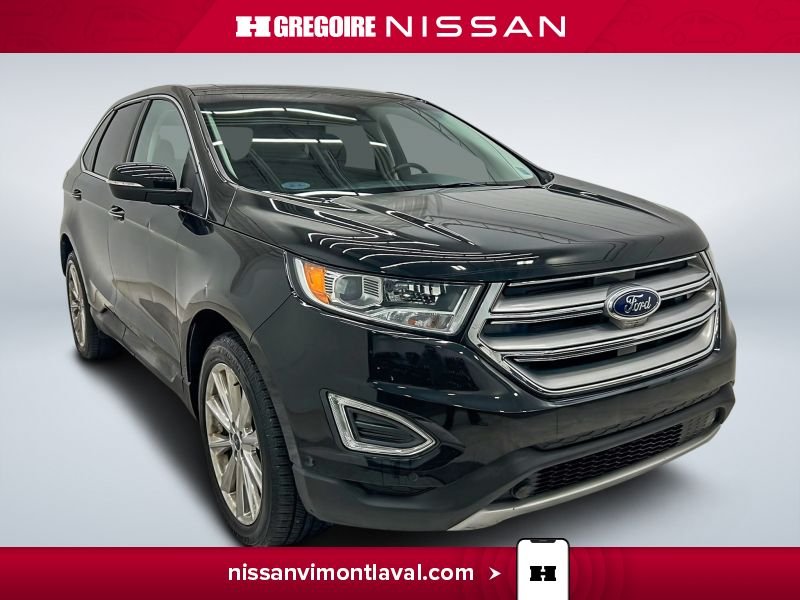 Ford EDGE Titanium BLUETOOTH AWD CAMERA 2018 Blanc