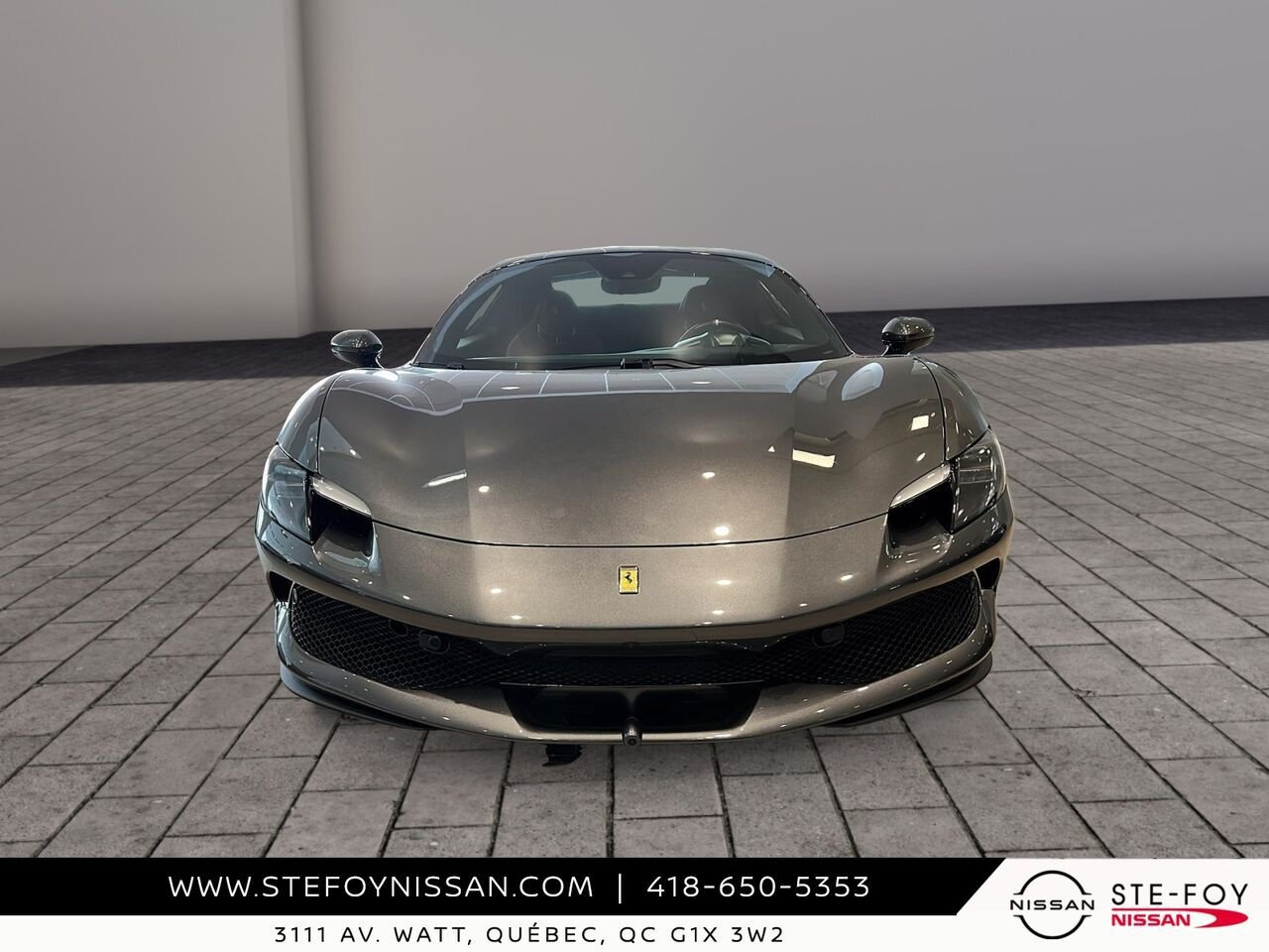 Ferrari 296 GTS 2024 Gris Ste-Foy - photo #4