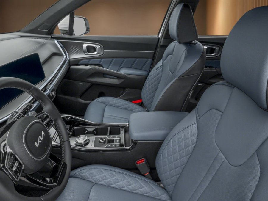 Kia Sorento hybride SX TI 2026 Vert paysage urbain
