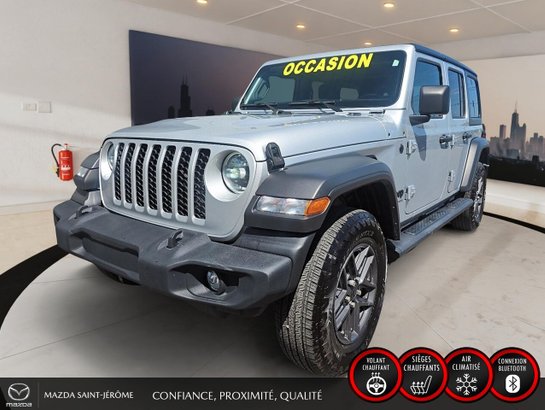 2024 Jeep Wrangler Sport S 4 portes | 2 TOITS | AUTOMATIQUE Grey