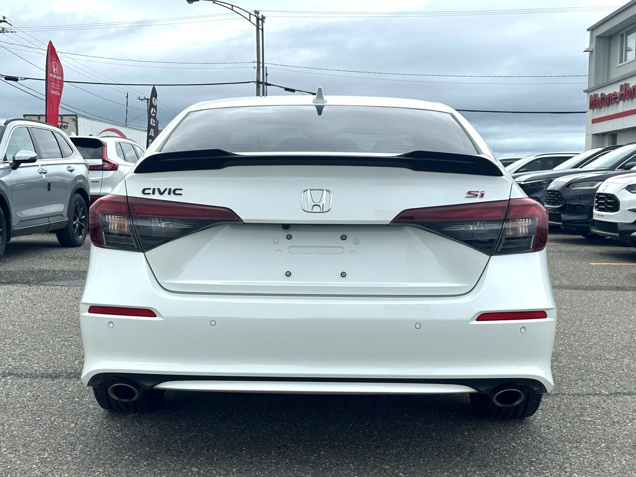 Honda Civic Si berline Manuelle 2026 Blanc Matane - photo #3