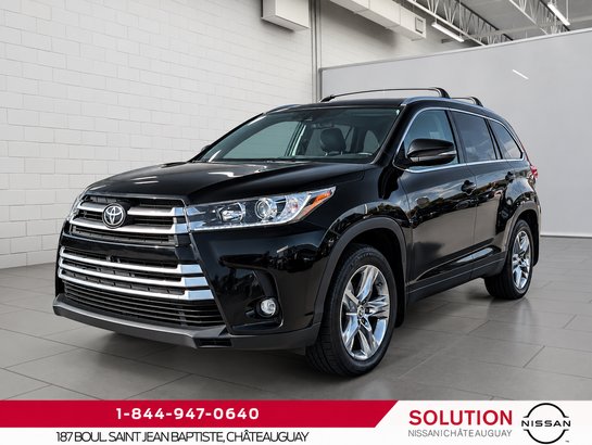 Toyota Highlander Limited TI 2019 Noir