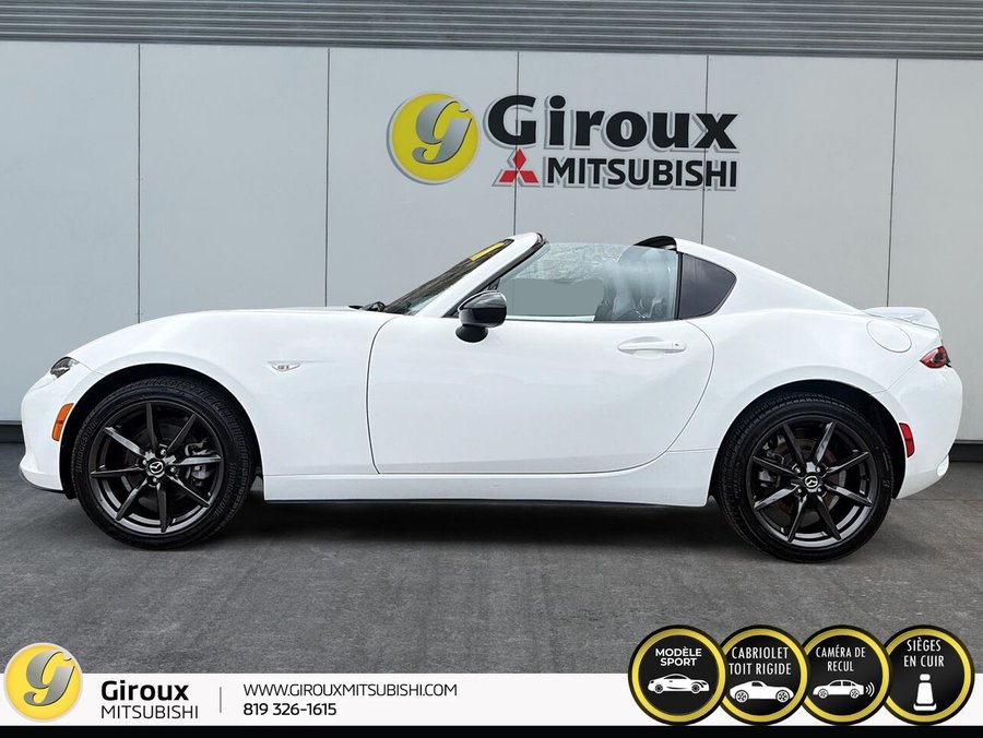 2017 Mazda MX-5 RF GS à toit fuyant rétractable 2 portes BM White