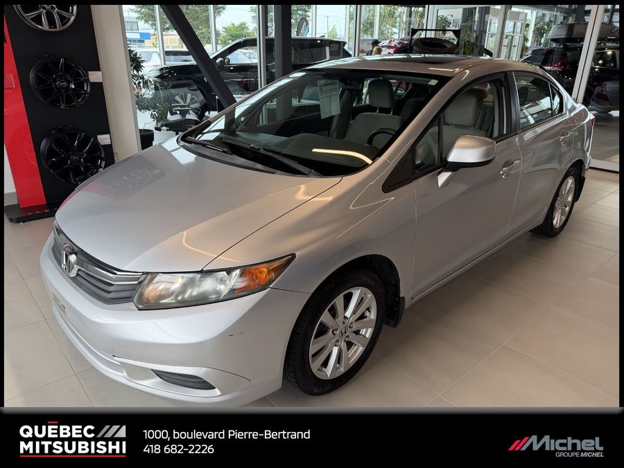 Honda Berline Civic EX, Régulateur de vitesse 2012 Argent
