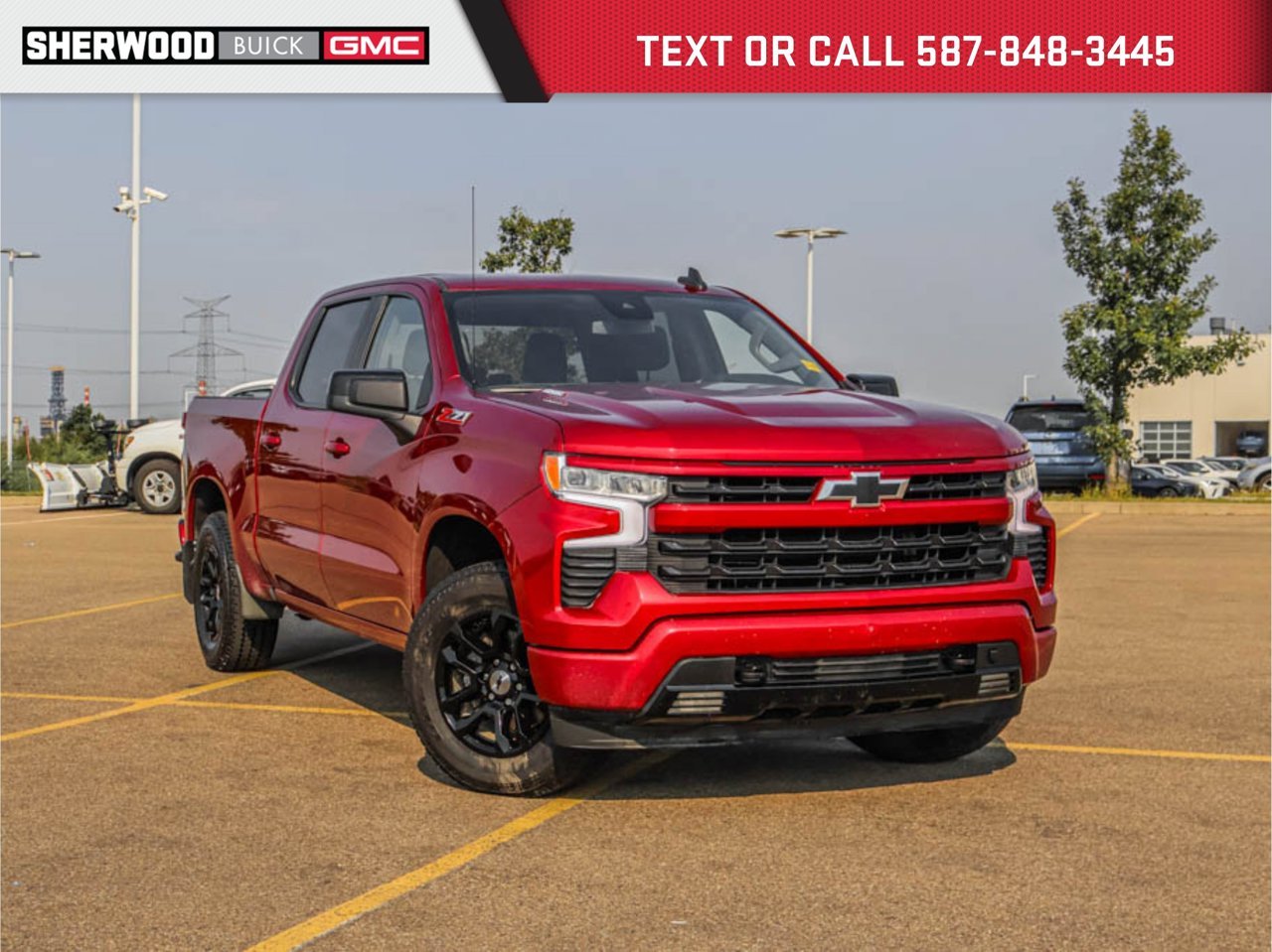 2024 Chevrolet Silverado 1500 4WD Crew Cab 147 RST Red Sherwood Park - photo #0