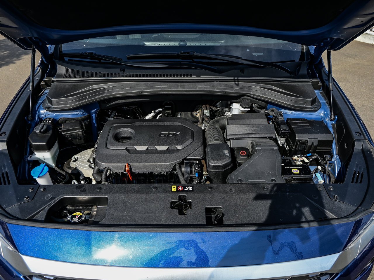 2019 Hyundai Santa Fe 2.4L Preferred AWD Blue Sherwood Park - photo #8