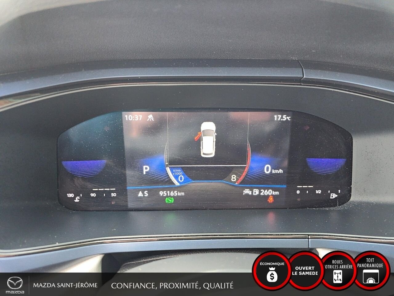 Volkswagen Taos Comfortline 4MOTION | TOIT PANORAMIQUE | MAGS | CUIR | 2023 Noir Saint-Jérôme - photo #15