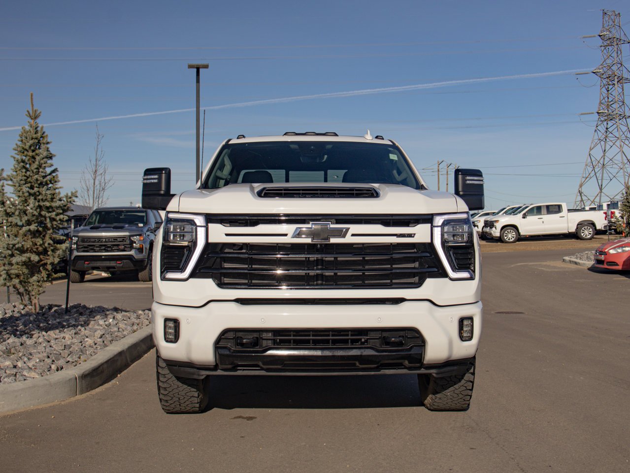 2024 Chevrolet Silverado 3500HD 4WD Crew Cab 159 LTZ White Sherwood Park - photo #2