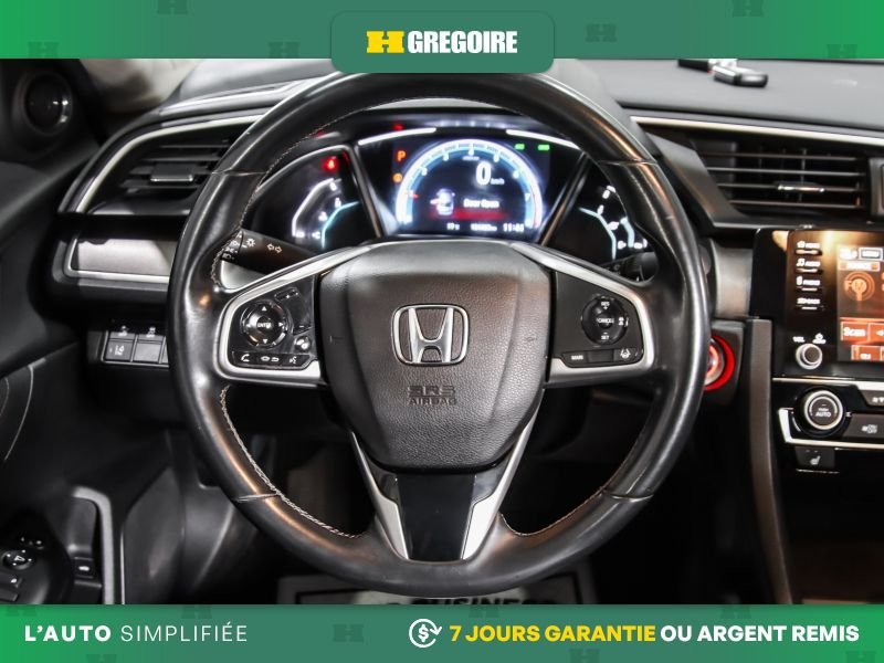 2021 Honda Civic White Laval - photo #25
