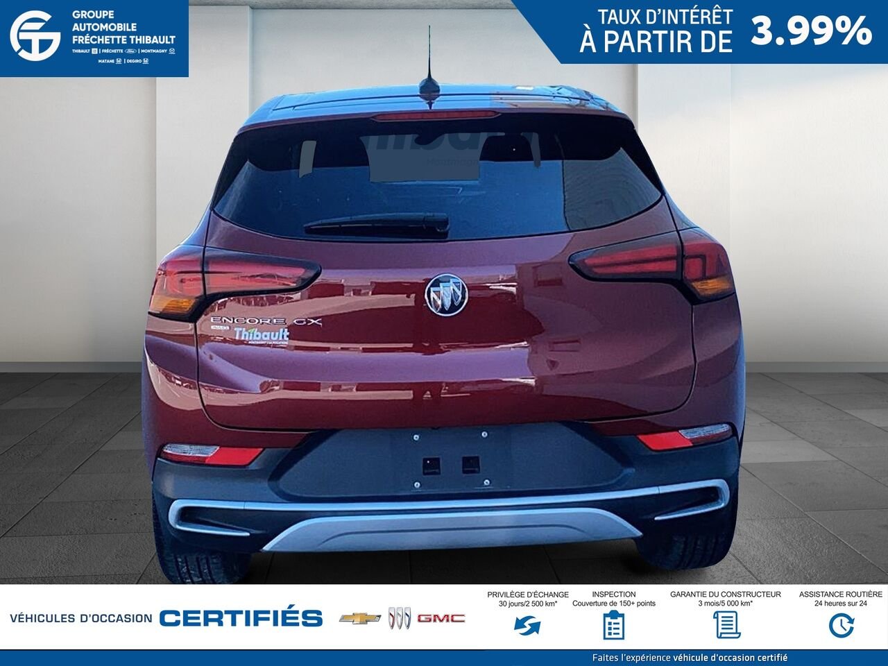 BUICK ENCORE GX Privilégiée 4 portes TI 2023 Rouge Montmagny - photo #2