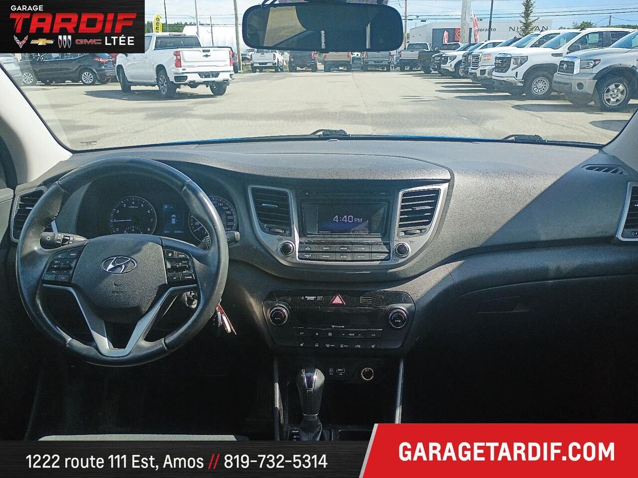 2016 HYUNDAI TUCSON Blue Mont-Laurier - photo #8