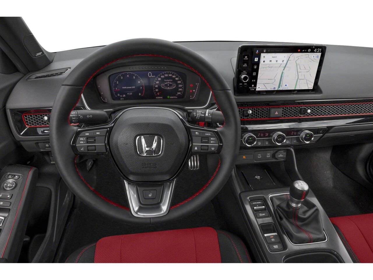 Honda Civic Si berline Manuelle 2026 Blanc Gatineau - photo #3