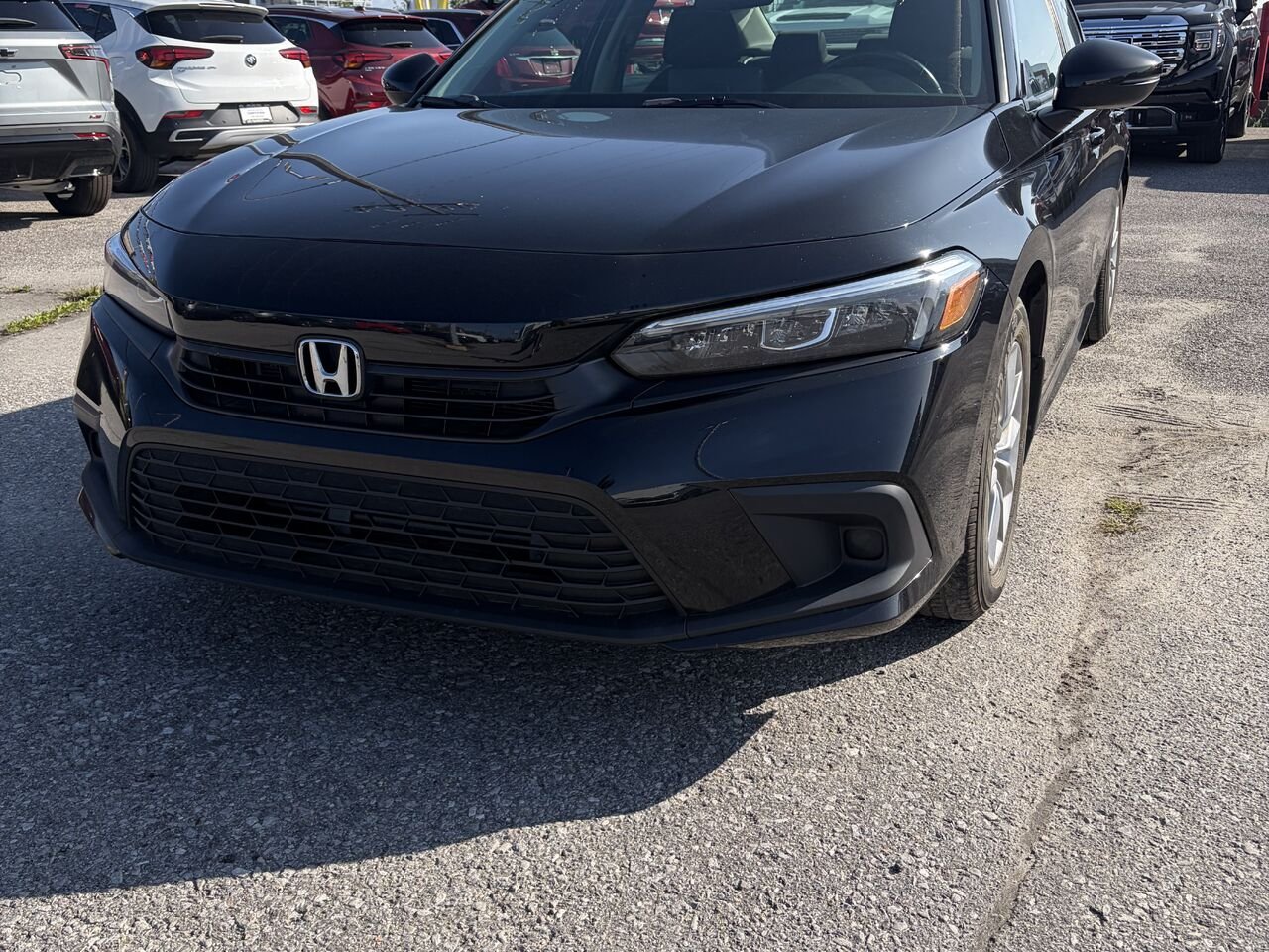 2022 HONDA CIVIC EX EX CVT Black Gatineau - photo #0
