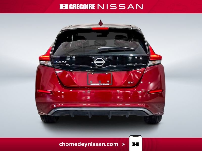 2023 Nissan Leaf Red Saint-Eustache - photo #7