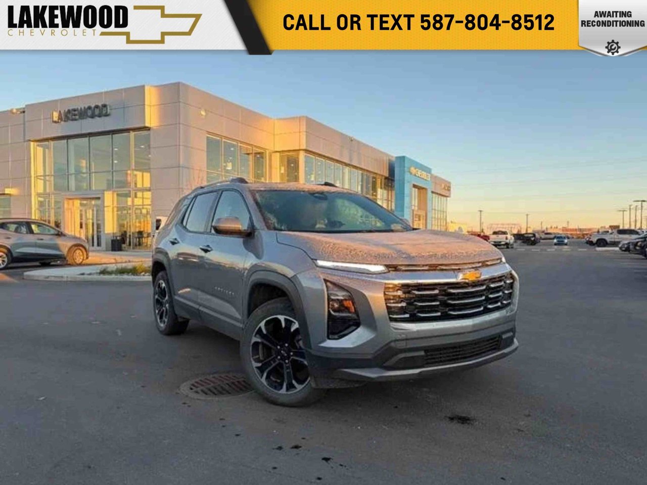 2025 Chevrolet Equinox AWD 4dr LT w/2LT Grey Sherwood Park - photo #0