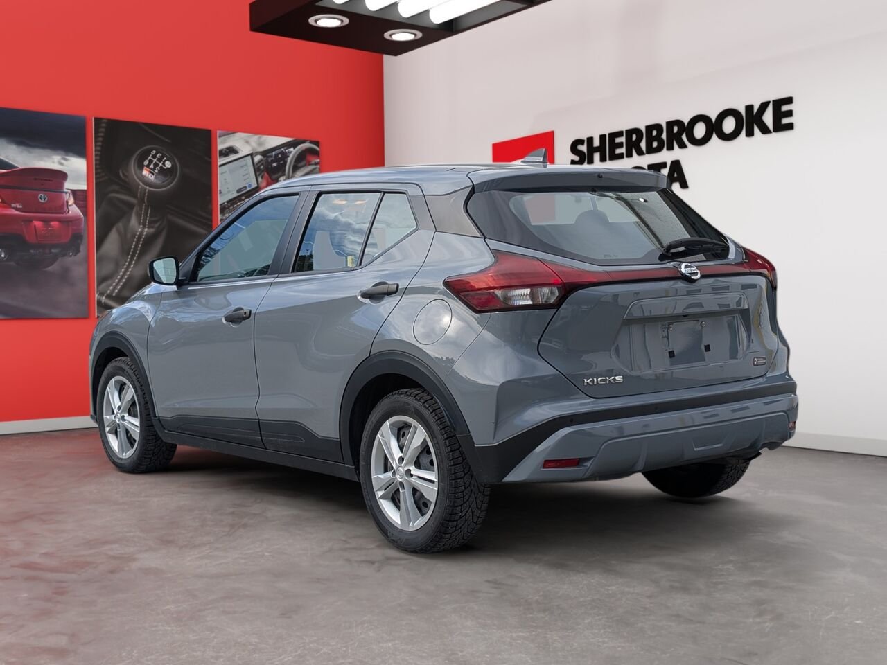 2021 Nissan Kicks 3N1CP5BV3ML552571 Grey Sherbrooke - photo #4