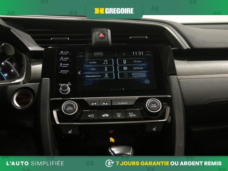 Honda Civic 822069 | EX AUTO AC TOIT MAGS GR ELECT CAM RECUL BLEUTOOTH 2019 Laval - photo #23