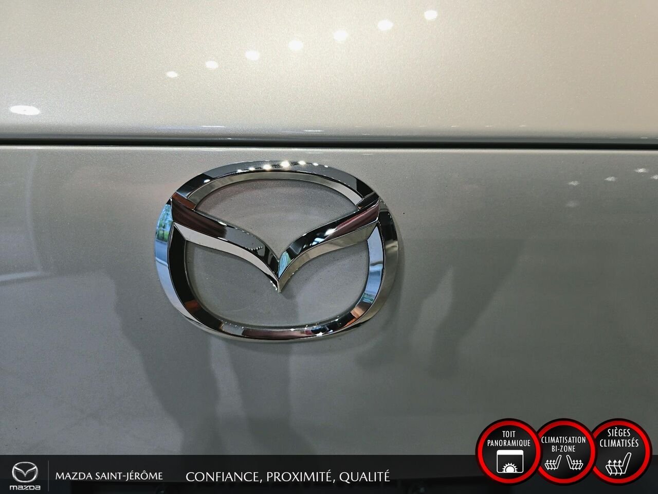 Mazda CX-50 GT | TOIT PANORAMIQUE | CUIR | AWD | 2023 Blanc Saint-Jérôme - photo #7