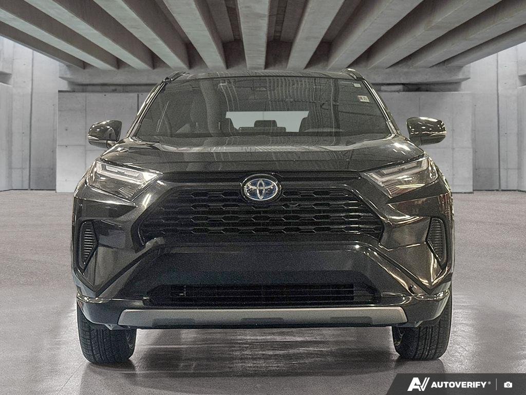 2022 Toyota RAV4 2602099A | Hybrid SE, well maintained, local trade Black Edmonton - photo #1