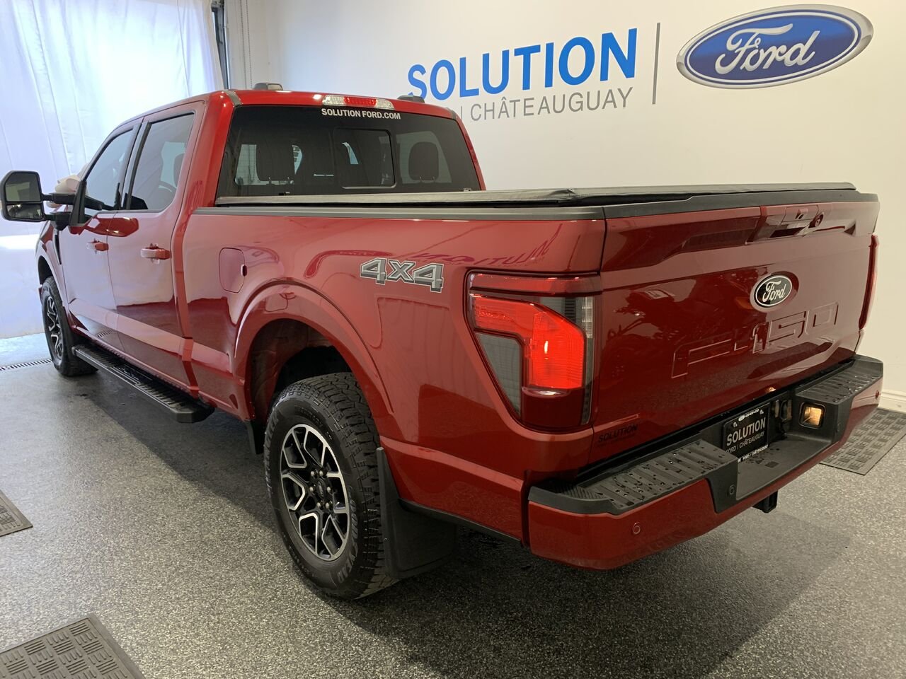 Ford F-150 F150 XLT 302A SPORT NAV REG VIT ADAPT 2024 Rouge Châteauguay - photo #13