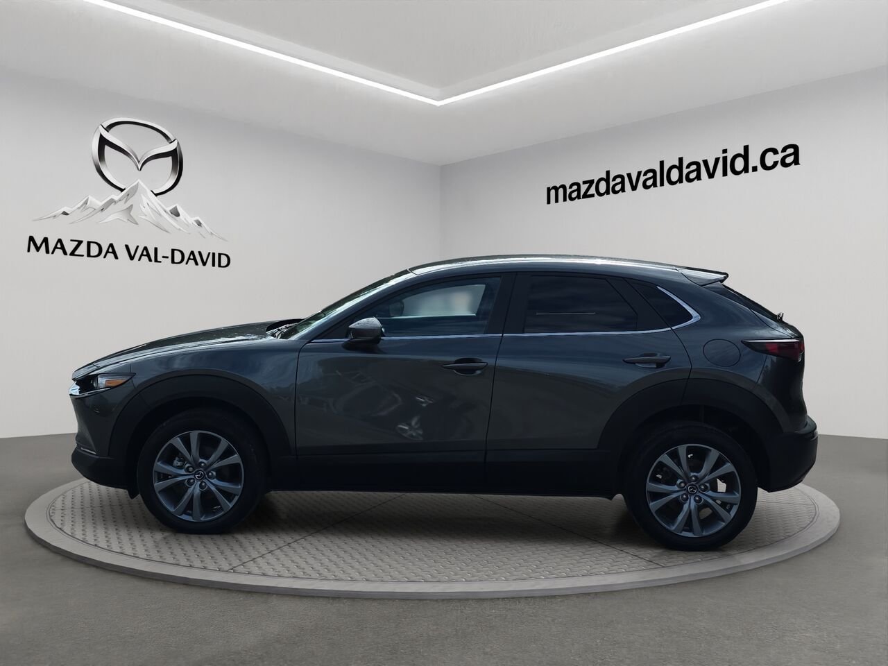 2025 Mazda CX-30 GS, Traction intégrale i-Activ AWD, moteur Skyactiv-G 2.5 L, Apple CarPlay et Android, caméra de Grey Val-David - photo #1