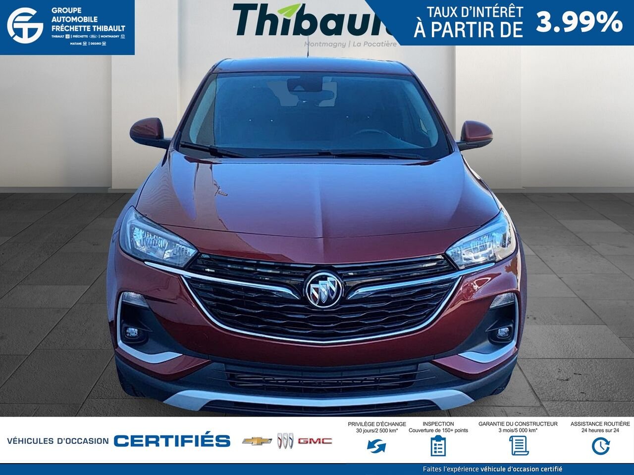 BUICK ENCORE GX Privilégiée 4 portes TI 2023 Rouge Montmagny - photo #1
