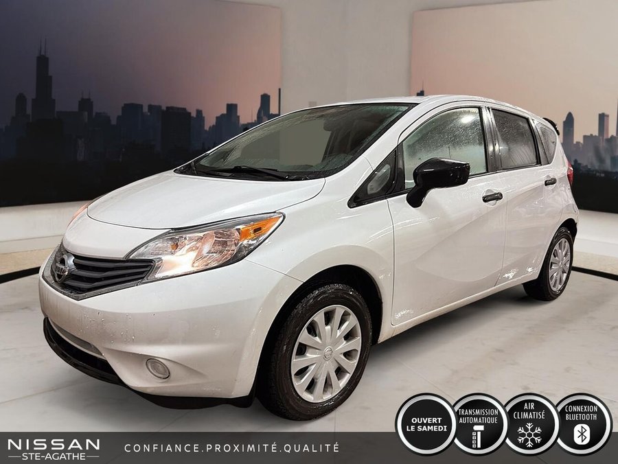 Nissan Versa Note SV À HAYON | AUTOMATIQUE | CAMÉRA DE RECUL | CLIMATISATION | RÉGULATEUR DE VITESSE 2016 Blanc