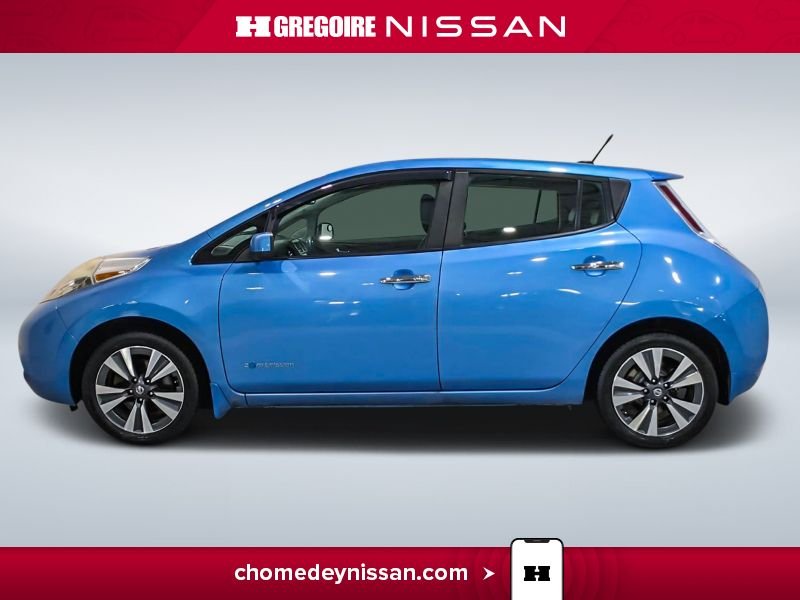 2014 Nissan Leaf Blue Blainville - photo #4