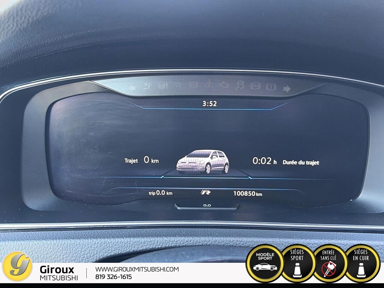 2019 VOLKSWAGEN GOLF R Grey Sainte-Agathe-des-Monts - photo #12
