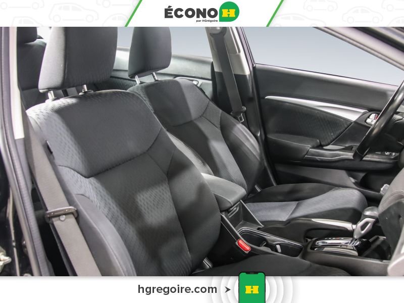 2015 Honda Civic Black Saint-Eustache - photo #25
