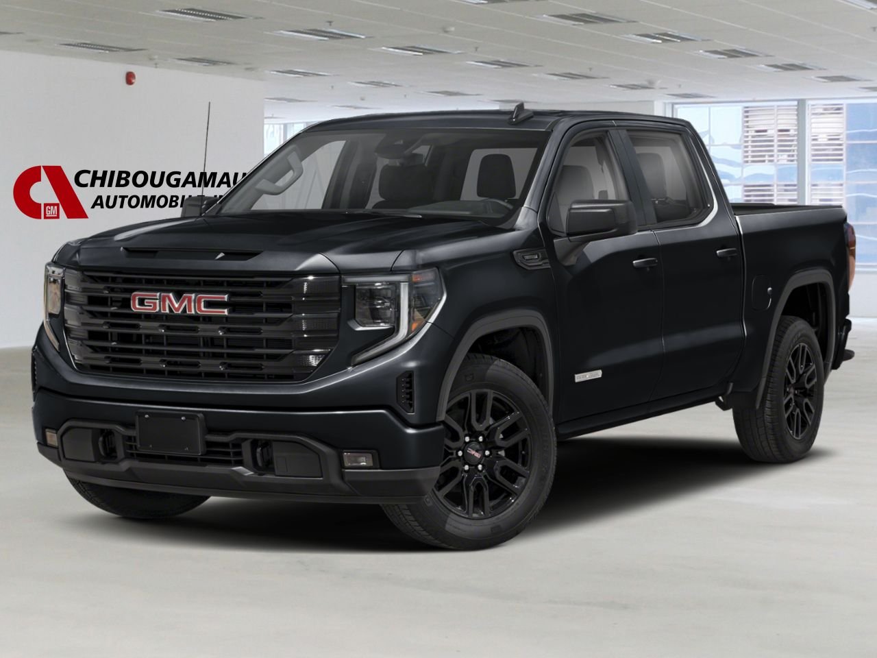 GMC Sierra 1500 K1500 SIERRA CREW CAB ELEVATION S/BOX (3SB) 2026 Noir onyx Chibougamau - photo #0