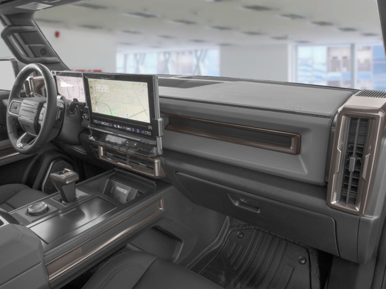 2026 GMC HUMMER EV Pickup 2X cabine multiplace e4RM avec 1SC Meteorite Metallic (Grey) Amos - photo #10