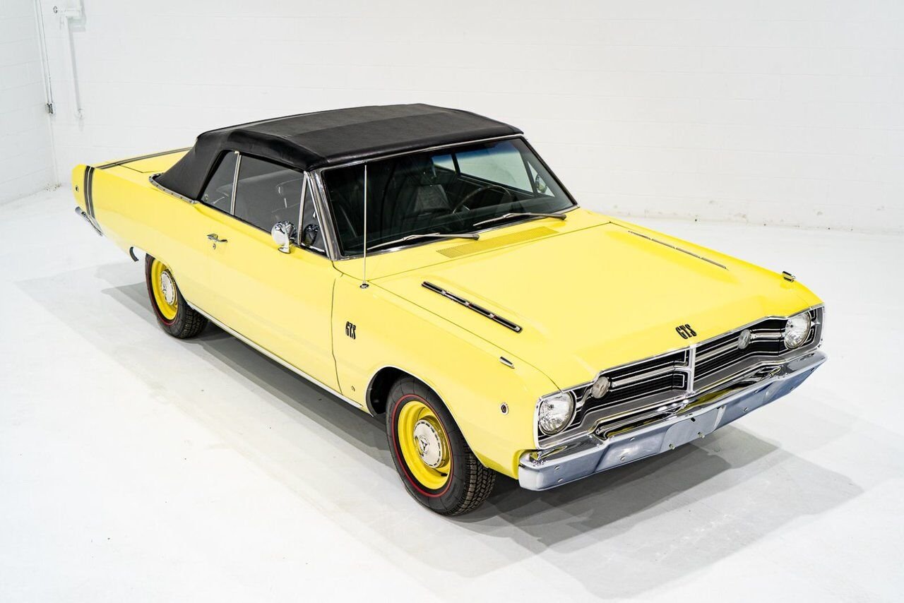 Dodge Dart *PRIX EN USD* GTS Conv Matching #s 340 cu in With Original Built Sheet 1968 Jaune Montréal - photo #77