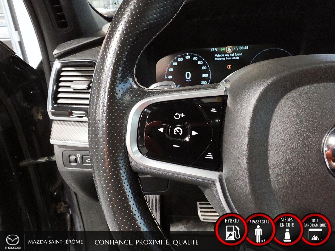 Volvo XC90 2018 Gris Saint-Jérôme - photo #13