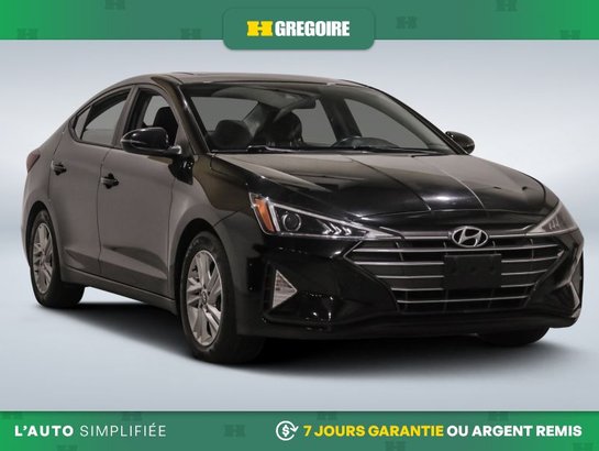 Hyundai Elantra PREFERRED AUTO AC GR ELECT MAGS CAM RECUL BLEUTOOT 2020 Noir
