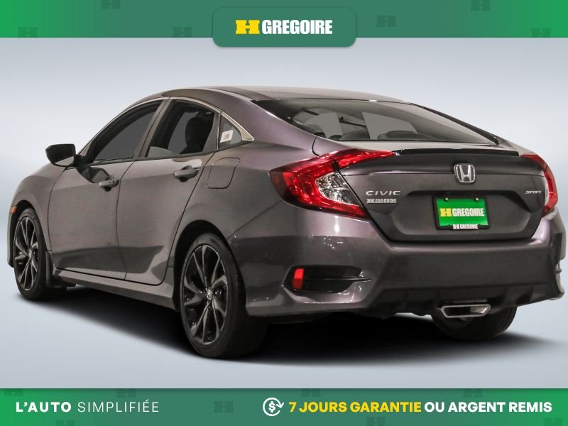 2020 Honda Civic Grey Saint-Eustache - photo #5