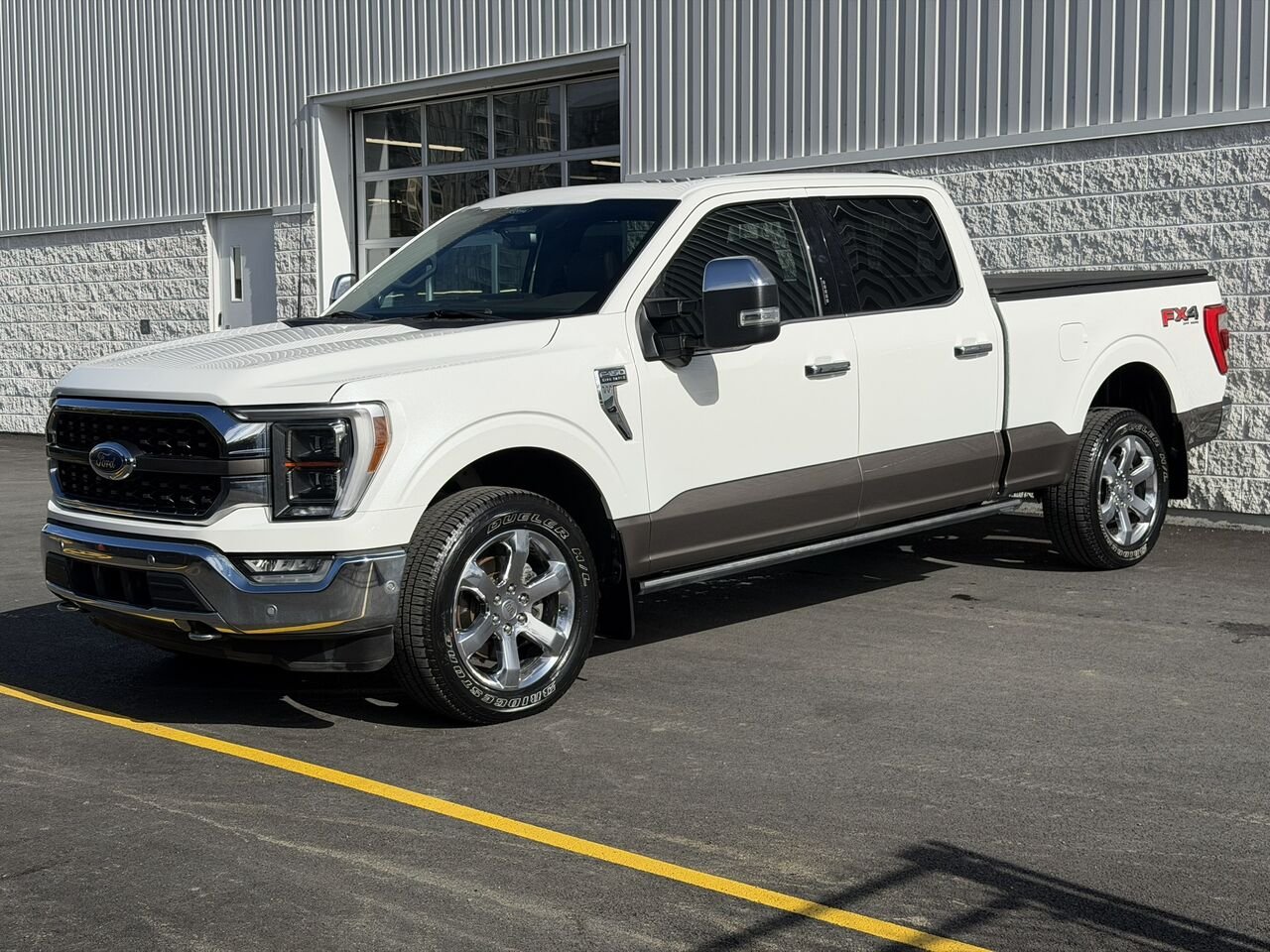 Ford F-150 King Ranch SuperCrew 4X4 2022 Blanc Laval - photo #0