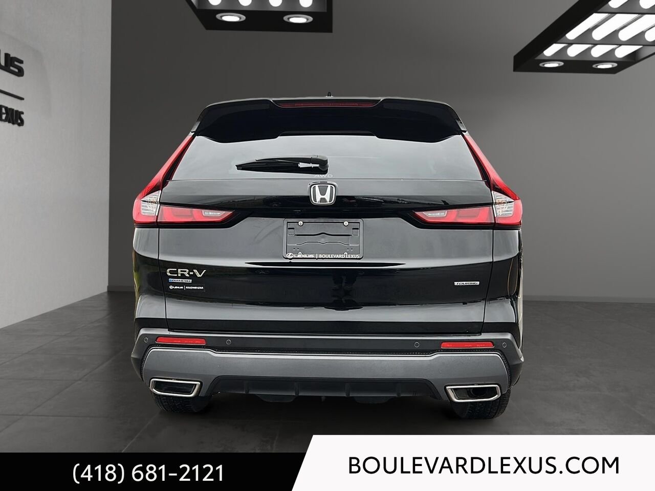 Honda CR-V hybride 138002A | Touring Traction Intégrale 2026 Noir Québec - photo #4