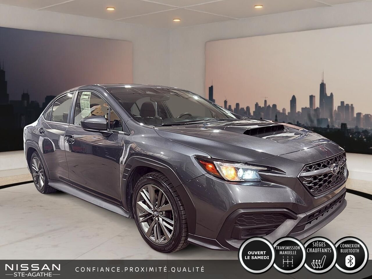 2024 Subaru WRX Grey Ste-Agathe des Monts - photo #2