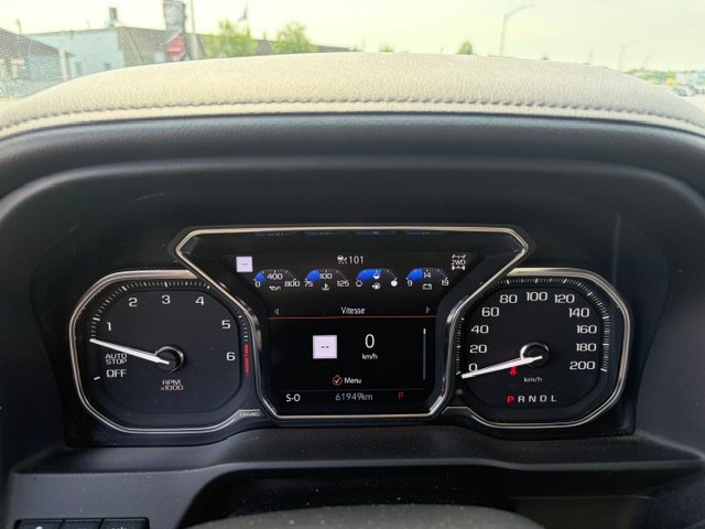 GMC Sierra 1500 4WD Crew Cab AT4 2020 Bleu Chibougamau - photo #10