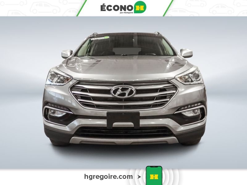 Hyundai Santa Fe 2017 Gris Laval - photo #1