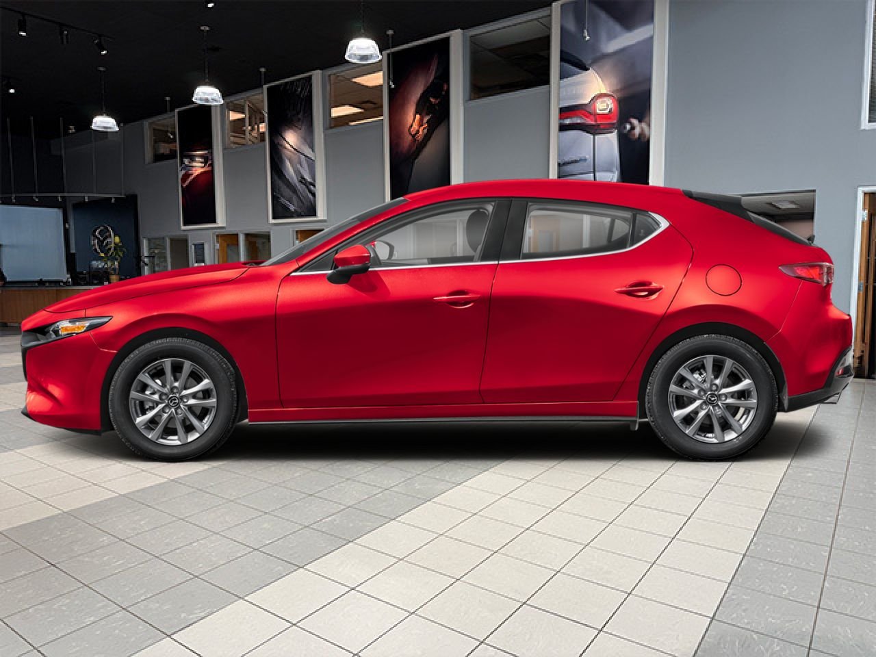 MAZDA Mazda3 Sport 2026 Rouge vibrant cristal métallisé Notre-Dame-des-Prairies - photo #2