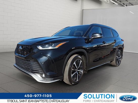 2022 Toyota Highlander XSE AWD XSE TI Black