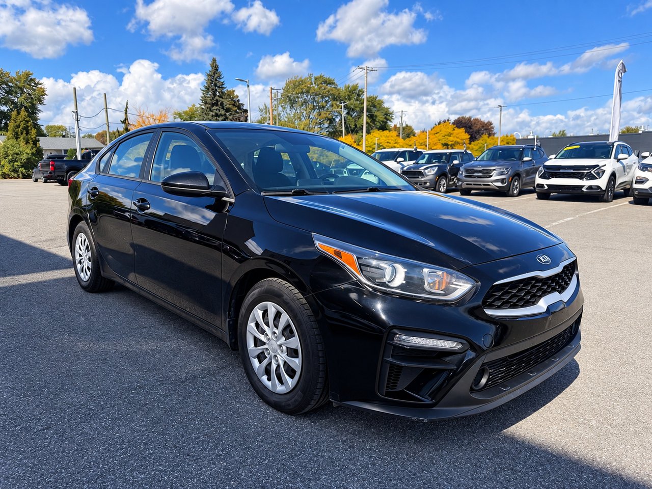 Kia Forte LX 2021 Noir Châteauguay - photo #3